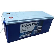 Pantec 25.6V 100 Ah Lifepo4 Akü