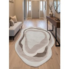 Blg Home Amorf Dijital Baskı Dekoratif Halı 8003