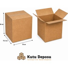 Kutu Deposu 70X73,5X94 cm Çamaşır Makinesi Taşıma Kolisi