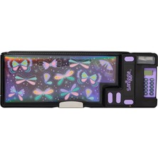 Smiggle - Elements Hesap Makinalı Otomatik Kalem Kutusu
