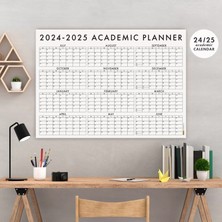 Bi'aldım 2026 -2027 Akademik Duvar Takvimi, Temmuz Başlangıçlı, Academic Wall Calendar
