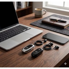 Deluxse Bluetooth Çekmeli Kablolu Kulaklık