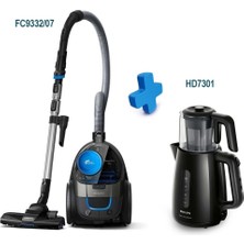 Philips FC9332/07 Powerpro City Toz Torbasız Süpürge HEPA Filtreli 1.5 L Toz Haznesi ile Güçlü Emiş