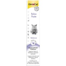 Gimcat Relax Paste 50GR Sakinleştirici Kedi Macunu Almanya Menşeli 1 Yaş Üstü Kedilere Özel