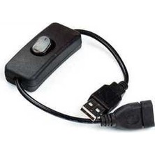 YKA Anahtarlı USB Uzatma Kablo 50 cm Dayanıklı Tasarım ile Kolay Bağlantı Sağlar