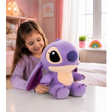 Toyzoy Toys Stitch Mor Peluş Oyuncak 35 cm - Sevimli & Karakter & Yeni