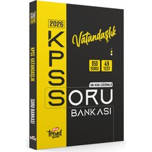 Yeni Trend Yayınları 2026 Kpss Lisans: Vatandaşlık Soru Bankası