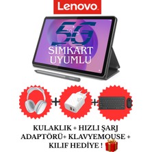 Lenovo Tab K11 Gen 2 Simkart Uyumlu Wi-Fi + Lte Android 11 Inç 8 GB 128 GB Tablet Kılıf+Klavyemouse+Adaptör+Kulaklık Hediye!