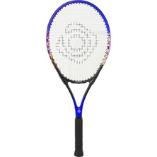 Busso TR450 Yetişkin Tenis Raketi 310 gr Ağırlık ve 27 inç Uzunluk ile Mavi Renkli Özel Tasarım