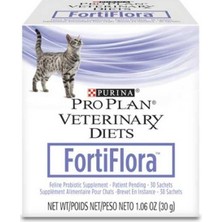Purina Proplan Fortiflora Kedi Probiyotik Takviyesi 30X1 gr Yumuşak Dışkı İçin Özel Formül