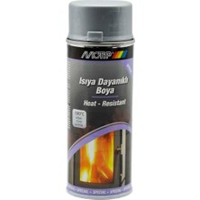 İbtaş Motip Gümüş Gri 690° Derece Isıya Dayanıklı Yanmaz Sprey Boya 400 ml