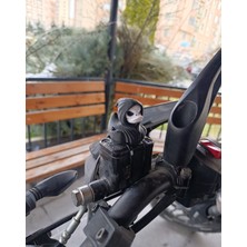 3DreaMaker Motosiklet, Scooter, Bisikilet Aksesuarı (Gidona, Hidroliğe Takılan ve Yapışabilen Süs)Azrail Ördek