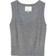 3.1 Phillip Lim Scoop Neck Yün Kaşmir Karışımlı Kadın Triko Bluz