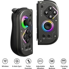 Nyxı Hyperion 2 Kablosuz Joypad Nintendo Switch / Switch OLED Için - Hall Effect Joystick, Rgb Aydınlatma, Mikro Switch Buton ve Tetikleyici Joycon