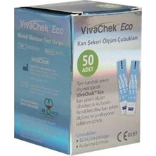 Vivachek Vivacheck Ölçüm Çubuğu 50 Adet Kan Şekeri Testi İçin Profesyonel Kalite ve Kullanım Kolaylığı