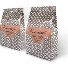 Kocatepe Kahve Kocatepe 1 Kg Türk Kahvesi Folyo 2'li Paket Taze Çekilmiş Arabica Çekirdek ile Menşei Türkiye