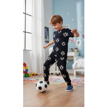 Balgüneş Futbolcu Ruhlu Çocuk Pijama Takımı