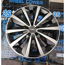 Yk 15 Inç Opel Corsa / Astra / Vectra / Meriva Uyumlu Jant Kapağı 4'lü Takım Amblem Hediyeli