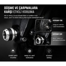 3DreaMaker Universal Motosiklet Ön Teker Takozu (Gümüş, Metalik), Motosiklet Aksesuar, Motosiklet Koruma, Cnc Alüminyum