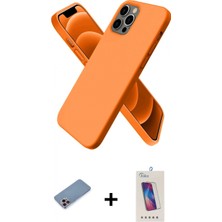 Pileli Store Pilelistore™ iPhone 12 Pro Max Kılıf Kozmos Yansıma Özel Seri - Siyah Joko 5d Cam + Shine Kamera Lens Koruma Cam - Pe