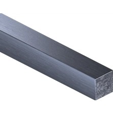 Deep Makina ST37 Kalite Yapısal Çelik, Kare , S235JR 8 mm Dolu, Küp - 1000 x 8 x 8 mm