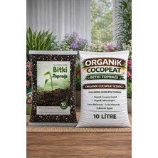 Plant Home Power Mix Bitki Toprağı ve Organik Cocopeat ( 10 Litre)