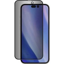 Apple iPhone 15 Plus Zore Kor Privacy Cam Ekran Koruyucu