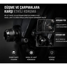 3DreaMaker Universal Motosiklet Ön Teker Takozu (Siyah), Motosiklet Aksesuar, Motosiklet Koruma, Cnc Alüminyum