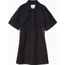 3.1 Phillip Lim Utility Shift Kadın Mini Gömlek Elbise