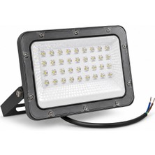 Cata 50W LED Projektör 6500K Beyaz Işık IP65 Su Geçirmez Dış Mekan Aydınlatma