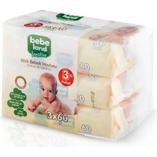 Bebeland Sensitive Islak Bebek Havlusu 3X60