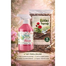 Plant Home Power Mix Bloom Çiçeklenme Destekleyici + 5litre Bitki Toprağı