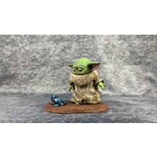 Eternal Collectibles Star Wars - Grogu And Frog Diorama