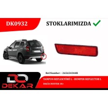 DEKAR Zero-Hls Tampon Reflektörü L Dacia Duster 10