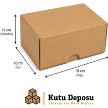 Kutu Deposu 10X15X10 cm E-Ticaret ve Kargo Kutusu (Bardak ve Mum Kutusu) (100 Adet)