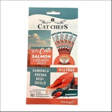 Miçiko Cat Chefs Somonlu Krema Kedi Ödülü 5X14GR