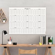 Bi'aldım 2027 Yıllık Planlayıcı Duvar Takvimi, 2027 Planlayıcı Takvim, 2027 Year Planner