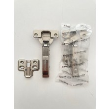 Devrim Cnc Broth Gold  Frenli Düz Menteşe Mobilya Kapak 35MM Ithal Premium Size