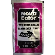 Nova Color Kumaş Boya Sabitleyici Fiske Fiksatör - 2 Adet