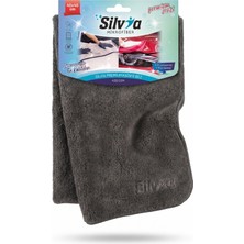 Silvia Premium 400 Gsm Mikrofiber Oto Kurulama ve Detaylandırma Bezi 40X40 cm - Kadife Dokulu Çizmez Parlatma Bezi