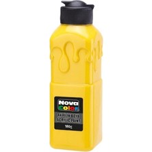 Nova Color Akrilik Boya 180GR Sarı - 3 Adet