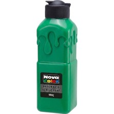 Nova Color Akrilik Boya 180GR Yeşil - 3 Adet