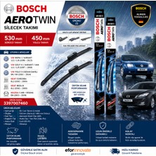Bosch Orijinal 3397007460 Aerotwin Silecek Takımı 530/450 mm Bora Uyumlu