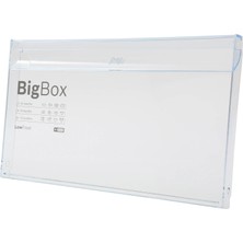 Siemens Bosch Buzdolabı Dondurucu Çekmece Kapağı (Big Box) (Üst Çekmece Ön Panel)