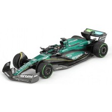 Mını Gt Mini Gt 1/64 Aston Martin AMR24 #18 Lance Stroll 2024 F1 2024 Canadian Gp