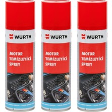Würth 500 ml Motor Temizleyici Sprey Su Gerekmez, Binek Araçlar için Etkili Temizlik ve Koruma