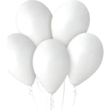 Gemar Vagon Balon 12  30CM 100LÜ Beyaz