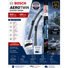 Bosch Orijinal 3397007501 642385 Aerotwin Silecek Takımı 800/680 mm
