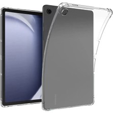 Fırsatkolik Mey Ithalat®  Samsung Galaxy Tab A11 Plus Anti Shock Tablet Silikon - Şeffaf