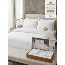 Capital Home Dantelli Çift Kişilik Nevresim Takımı 4 Lü Set